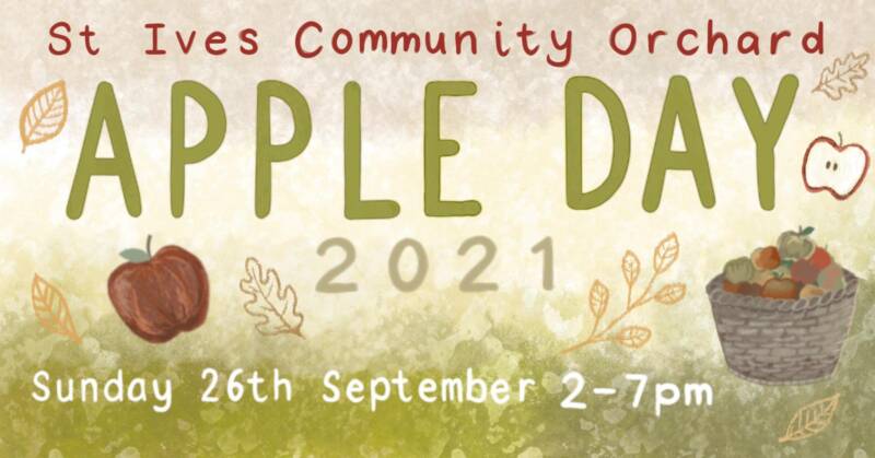 St Ives Apple day 2021 Apple day 2021 at St Ives Community Orchard